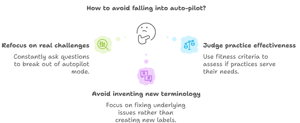 Avoiding the Practice Trap: Fostering Genuine Agility